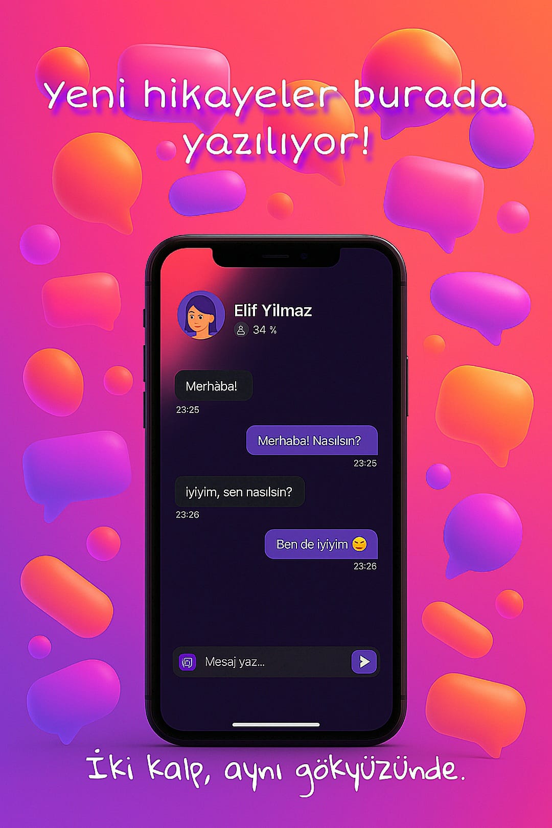 Balon uygulaması ekran görüntüsü 1